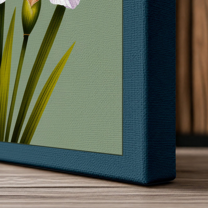 Print, 24x16 - 61.0 x 40.6 cm, Teal Border