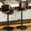 Tabourets de bar rotatifs modernes réglables