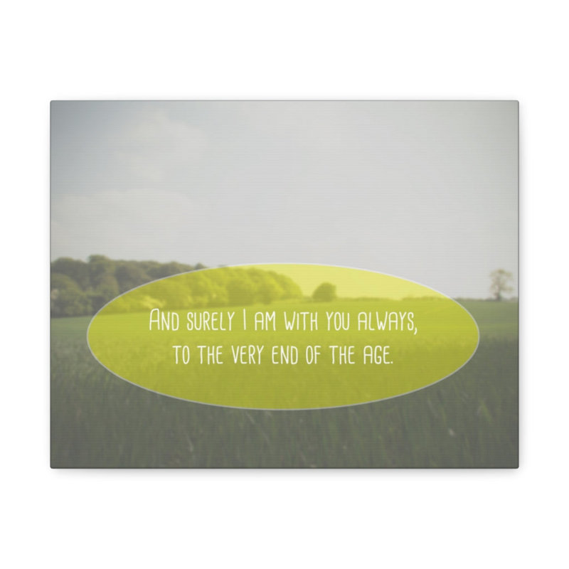 With You Always - Wrapped Canvas Print