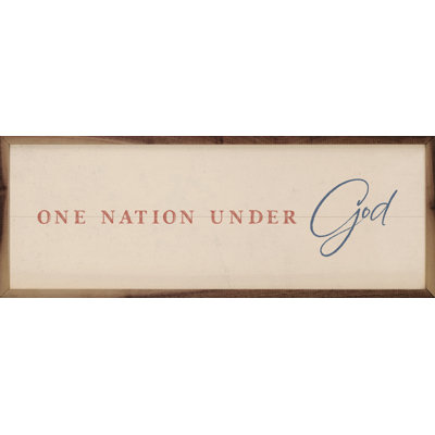 One Nation Under God White
