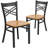 Prompton 'X'' Metal Restaurant Chair-264507925-158781930