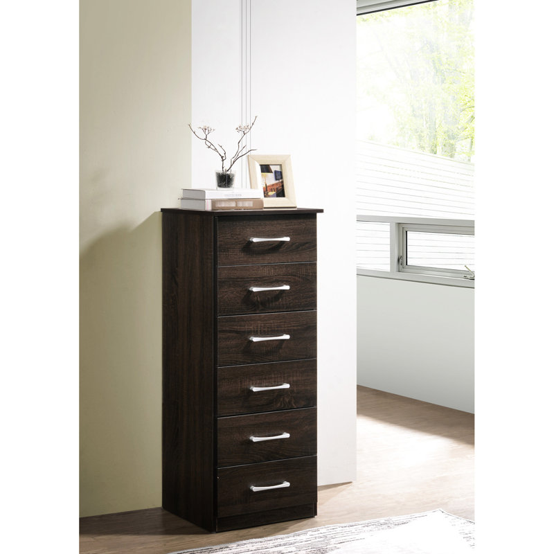 Lingerie Chest G025 - Wood Product And Convenient Roller Drawer Glides Made With Fluent