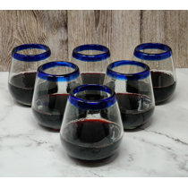 https://assets.wfcdn.com/im/00627343/resize-h210-w210%5Ecompr-r85/2495/249586543/Hand+Blown+Mexican+Stemless+Wine+Glasses+-+Glasses+With+Cobalt+Blue+Rims+%2815+Oz%29+%28Set+of+4%29.jpg
