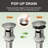 Solid Brass Single-Handle Bathroom Faucet With Pop-Up Drain, Cupc Certified Ceramic Cartridge-123298077