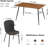4 - Person Four Leg Dining Set-98593434