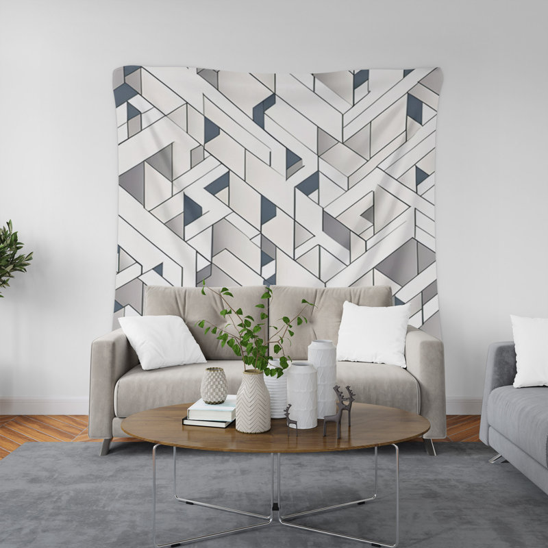Tapisserie murale, H 88 po x l 104 po