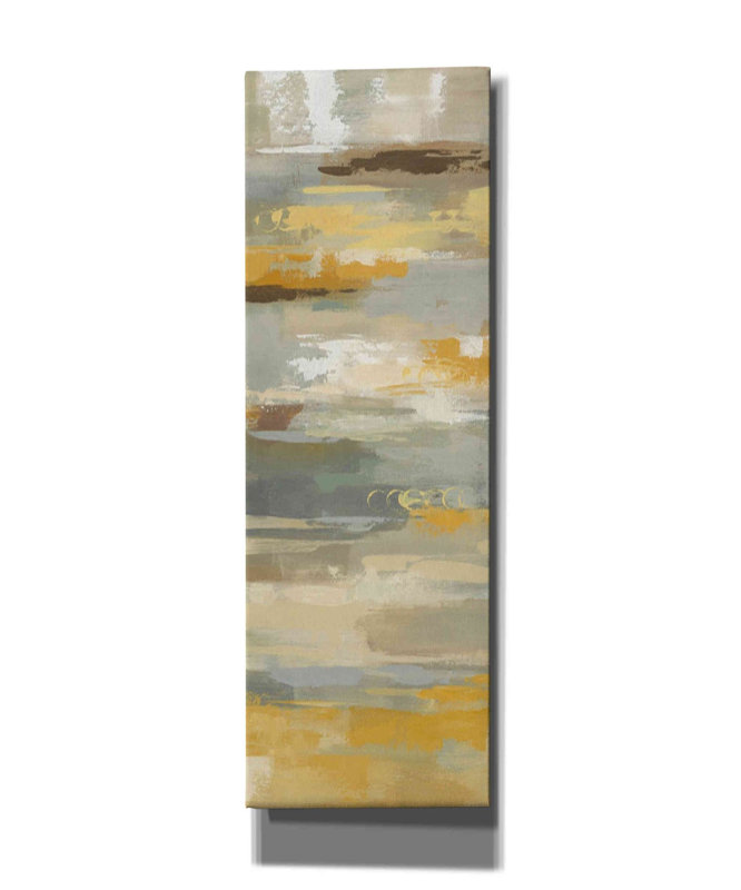 «Evanghelina Earth Abstracts II» par Silvia Vassileva, H 36 po x l 12 po x P 1,5 po