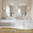 Oval Bathroom Vanity Mirror with Brushed Aluminum Alloy Frame, Decorative Wall Mirror, Horizontal or Vertical Mount for Bathroom, Bedroom, Living Room, Entryway-1423905665-1423905676