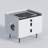 Cathriona 2 - Drawer Nightstand With Fingerprint Lock And Led Lights And Music Player-717821406