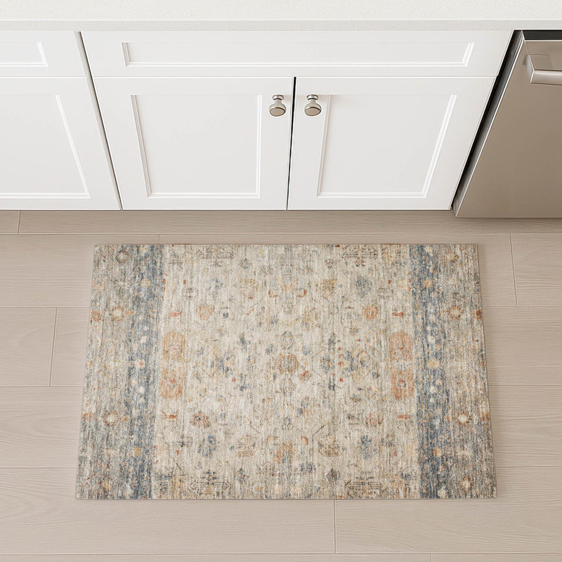 Machine Washable Indoor/Outdoor Chantille ACN2323 Global Rug, Rectangle 1'8" x 2'6"