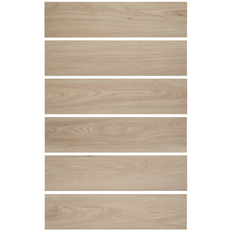 Heights XL 6x24 Matte LVT Loose Lay Luxury Vinyl Plank, Natural Wood