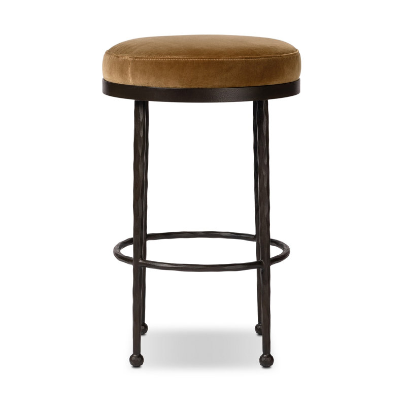 Corinne Stool-Ivan Stone, Surrey Ochre, Counter Stool (27.25" Seat Height)