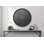 Horloge murale, ronde, 30 po, grande horloge murale, noire, contemporaine, moderne