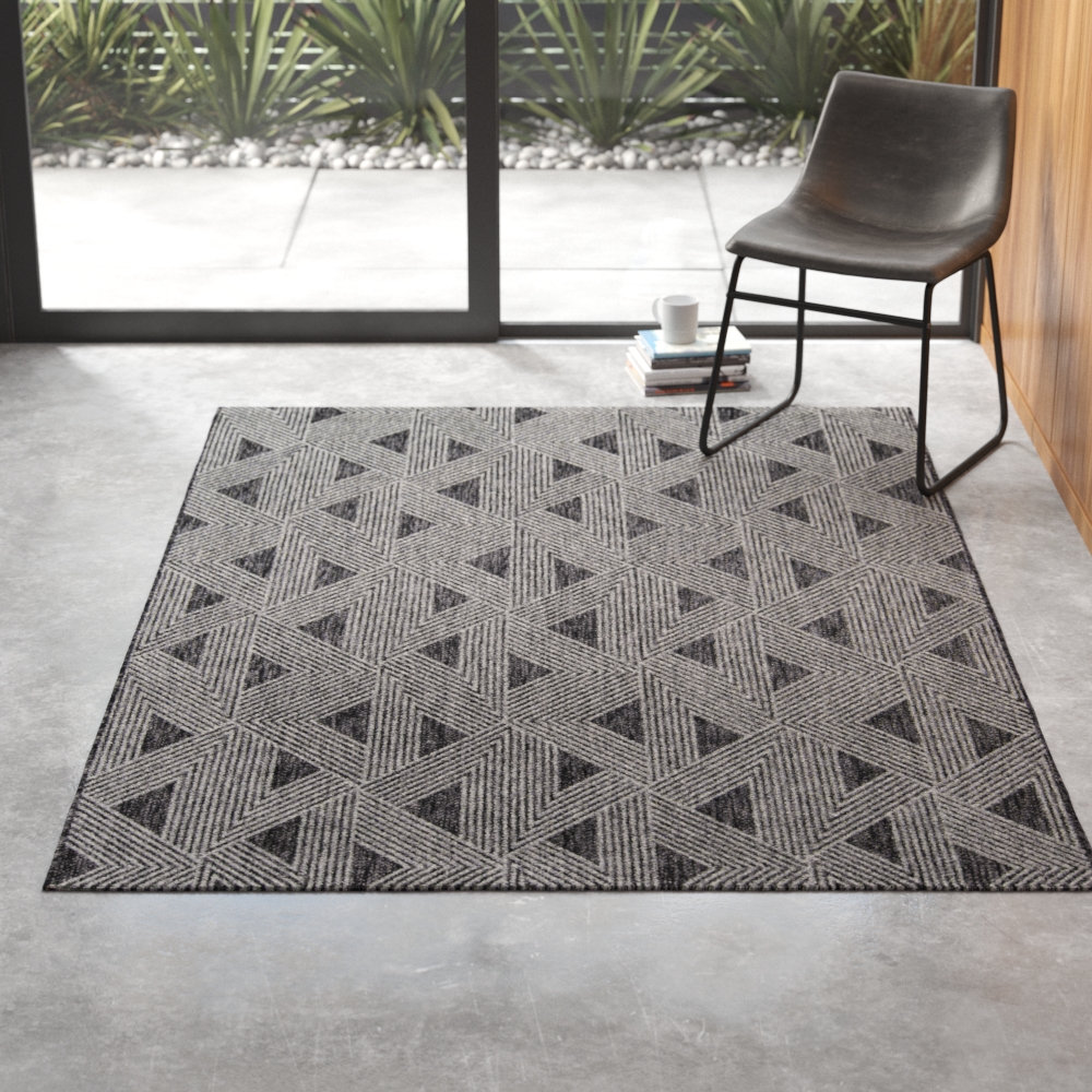 Nysa Geometric Rug, Rectangle 3'3" x 5'