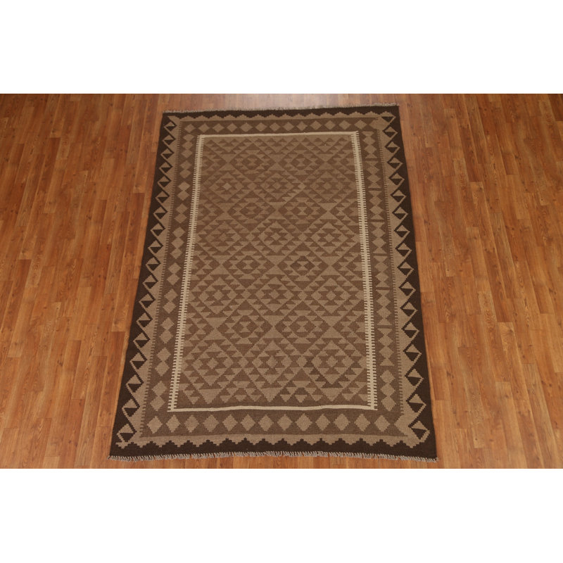 Tapis tribal kilim tissé à la main 6 x 8
