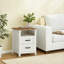 Table de chevet 18 po avec station de charge Allenside, 2 tiroirs, compartiment ouvert-114529546-120232953