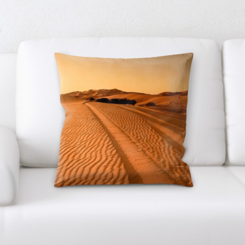 Coussin coucher de soleil Desert