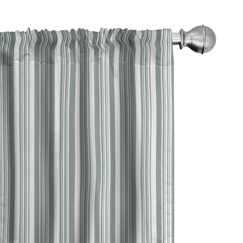 Rideaux 4 panneaux Ambesonne Modern, 56 po x 95 po, L 56 po x L 84 po