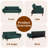 75" Convertible Sleeper Sofa Bed, Reclining Futon Couch, Folding Small Loveseat Couches For Living Room,Office,Apartment-396179572