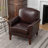 Shalisia 32'' Wide Upholstered Genuine Leather Armchair-697261936