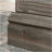 L-Shaped Desk, Brown Finish