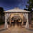 Steel Patio Gazebo-132901879-132901878