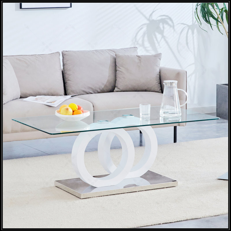 Table basse, Blanc