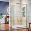Porte de douche 35-36 "x H 72" sans cadre-62295905