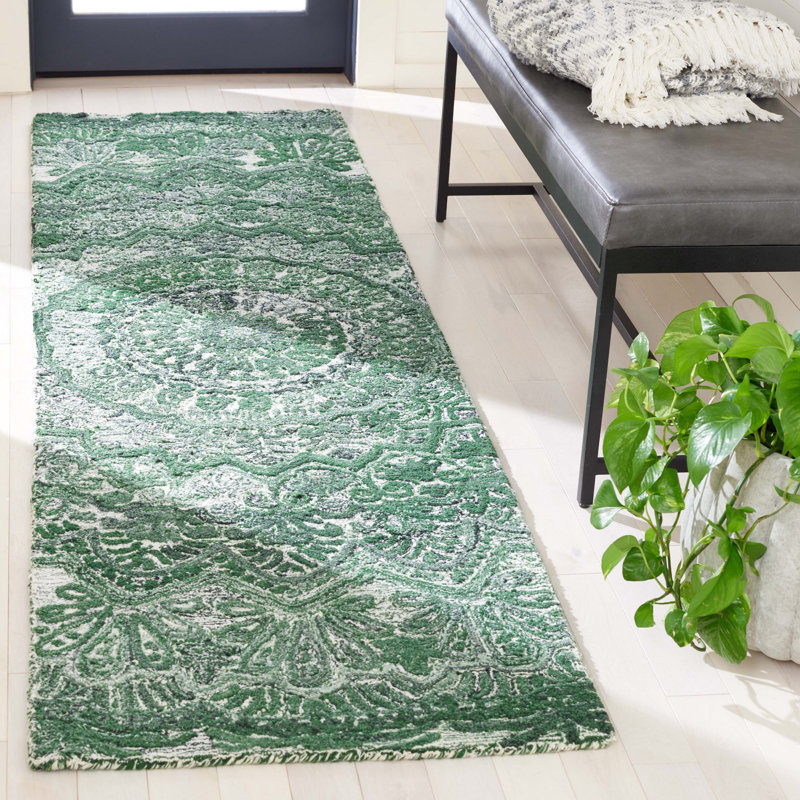 Dragon Marquee Hand Tufted Performance Oriental Rug, Runner 2'3" x 10'