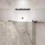 Porte de douche pivotante universelle à gauche et à droite-121348725