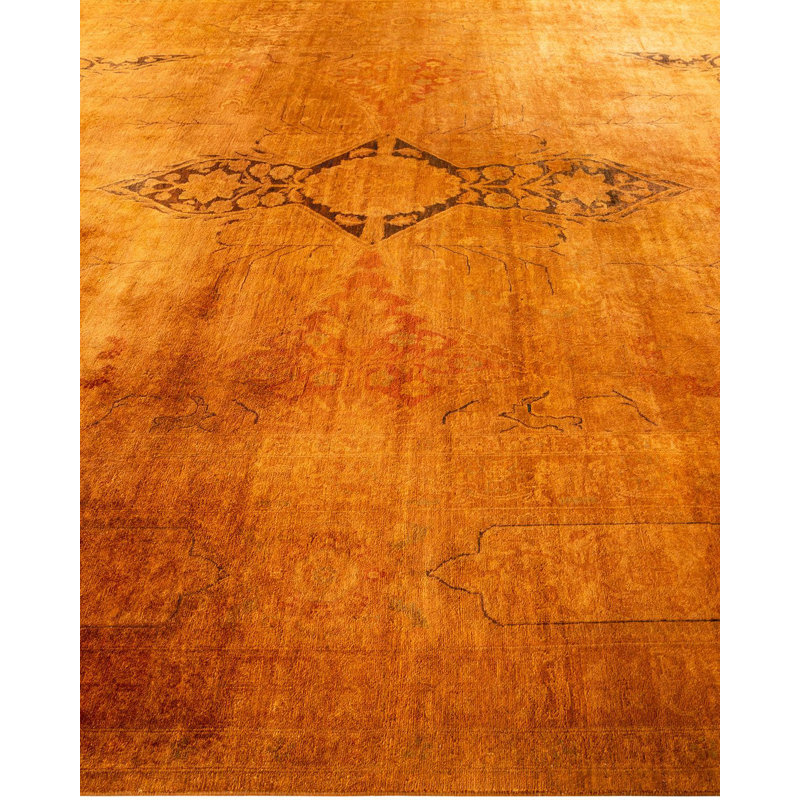 Fine Vibrance One-of-a-Kind 9' 1" X 12' 8" Hand Knotted Area Rug