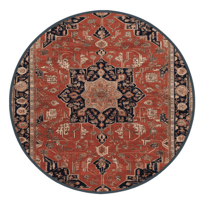 Tapis brun lavable à la machine
