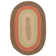Farmhouse Braided Cotton Earthtone Area Rug