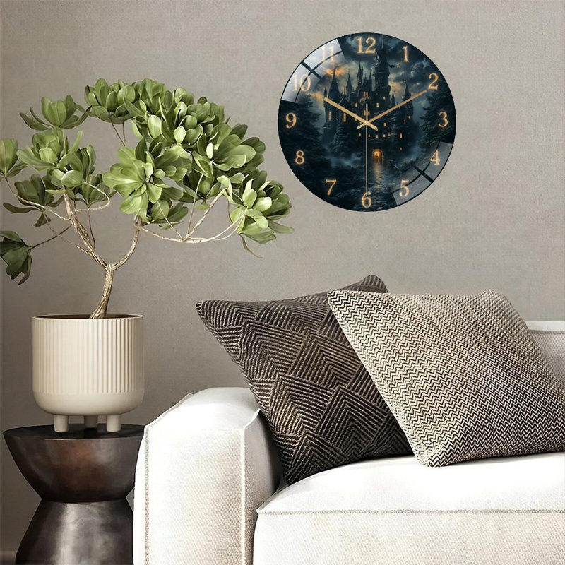 Horloge murale 12 po