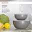 KitchenAid 4pc Meal Prep Bowls Set with Lids - Charcoal Grey