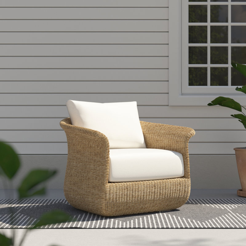 Chaise longue avec coussins Baylor