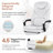 Azteca Ergonomic Executive Chair with Footrest-56888460