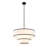 Aasim 5-Light Dimmable Tiered Drum Chandelier-1059911272
