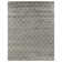 Lux Look Geometric Area Rug in Silver