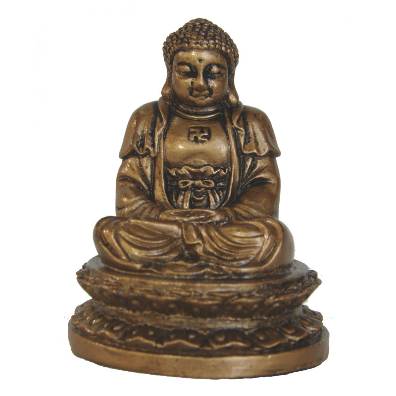 Petite figurine bouddha méditation