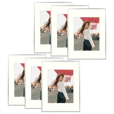 Drennon Metal Picture Frame Set with Mat
