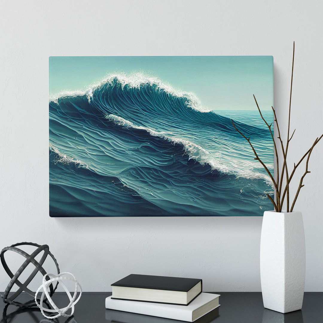 Sublime Ocean Wave - Wrapped Canvas