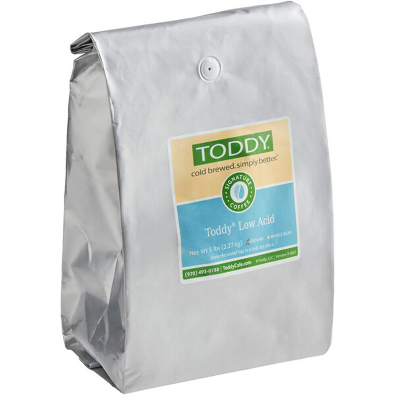 Café moulu à faible teneur en acide à faible teneur en acide de Toddy Blend WS-103CBLACD5LB