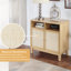 Armoire en rotin avec rangement
