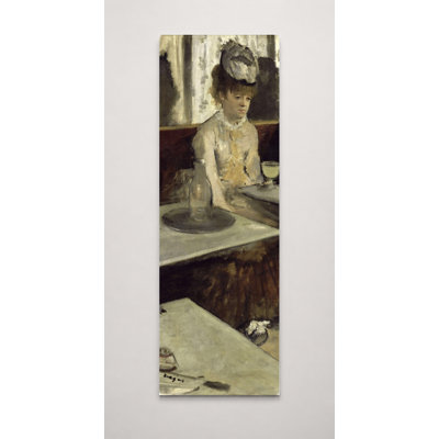 L'Absinthe (1876) - Art sur toile haut