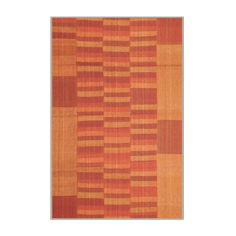Tapis contemporains orange 1269, Rectangle 8 pi x 10 pi