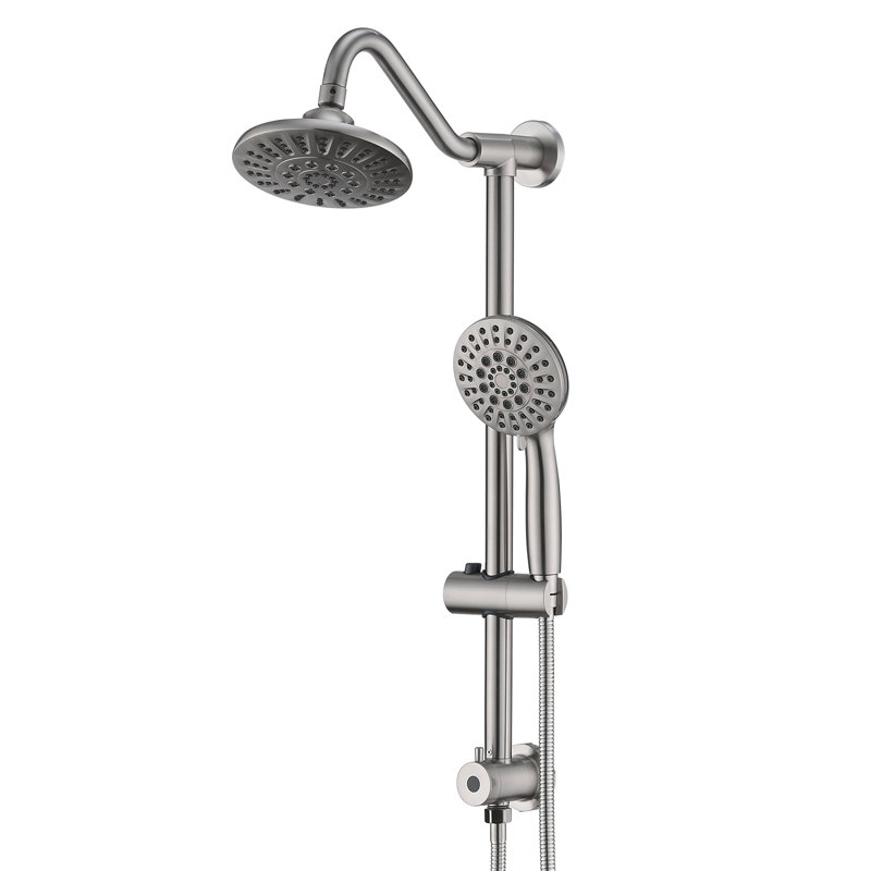 Pomme de douche à main Rain, Nickel brossé