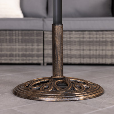 12kg Cast Iron Free Standing Umbrella Base