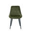 Deb 47cm H Velvet Upholstered Metal Dining Chair-353754809