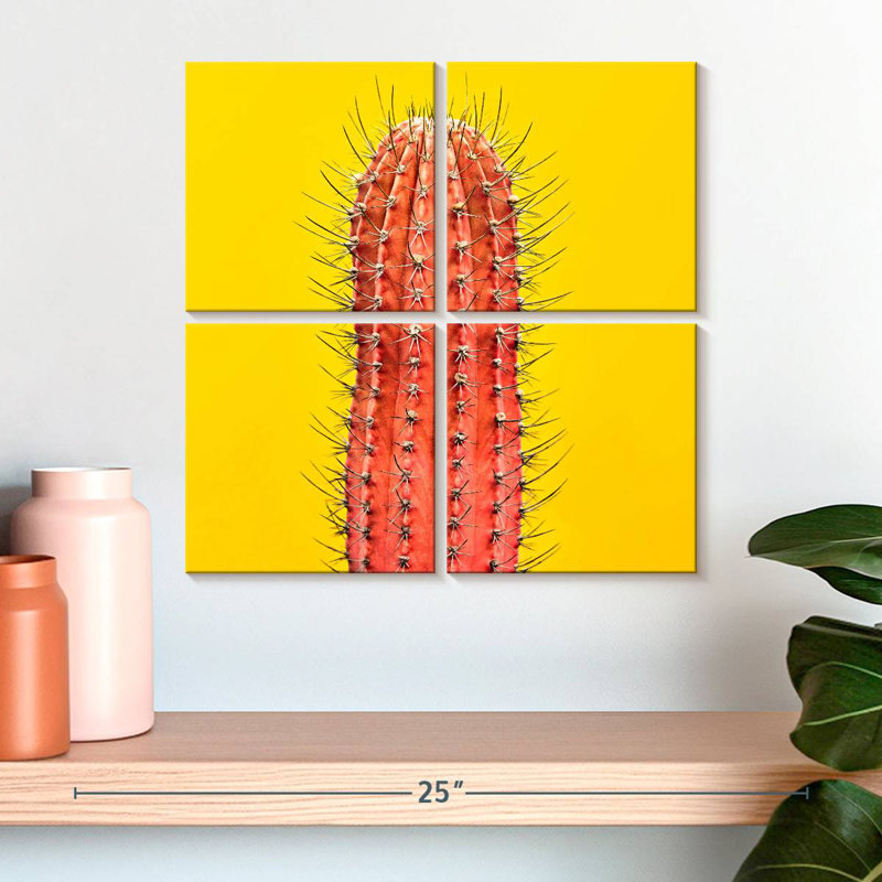 Cactus orange Harnek, H 18 po x l 18 po